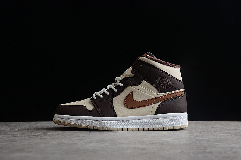 Jordan CJ AIR Jordan 1 MID SE BROWN BASALT/OATMEAL/SUMMIT WHITE · DO6699-200, photo 1