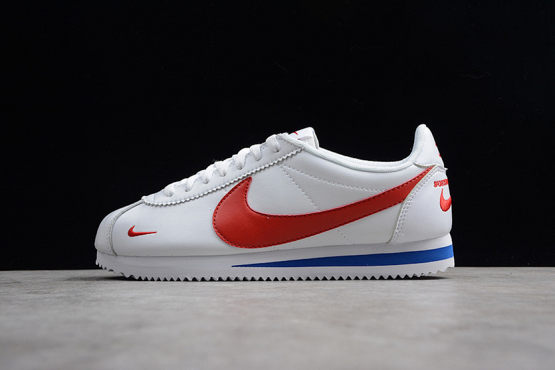 CLASSIC CORTEZ PREMIUM MULTIPLE SWOOSH WHITE/VARSITY RED · 807480-600, photo 1