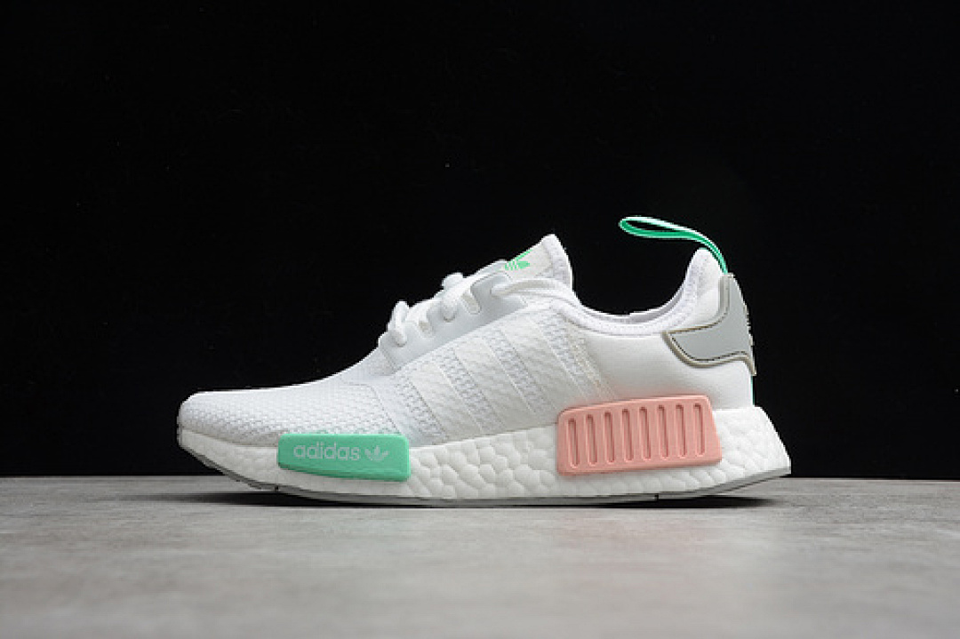 Unbranded [FX7197]-[NMD_R1 SHOES CLOUD WHITE/GREY TWO/CLEAR MINT]-[WOMAN:36-39]-[MAN:40-44], photo 1