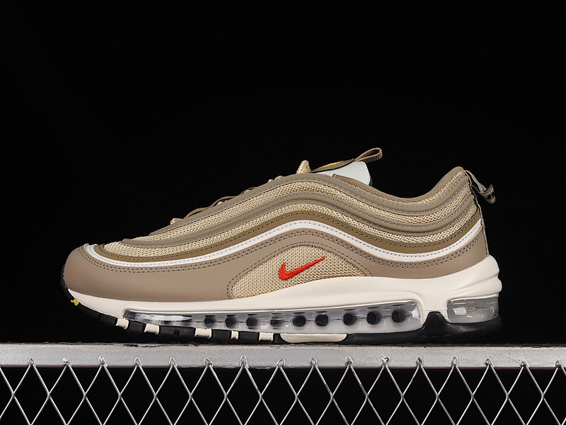 Nike AIR MAX 97 KHAKI/PICANTE RED/SESAME/SAIL · FD0357-247, photo 1
