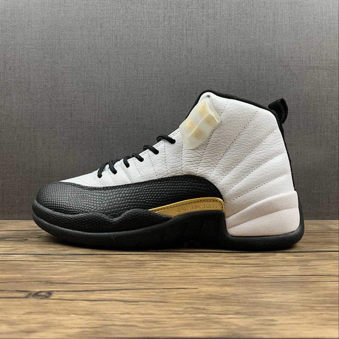 Jordan [CT8013-170]-[AIR JORDAN 12 RETRO ROYALTY WHITE/BLACK/METALLIC GOLD]-[MAN:40-47.5], photo 1