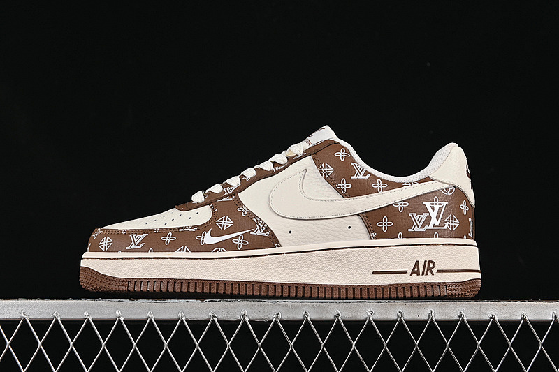 Nike Nike AIR FORCE 1 07 LOW LV WHITE/BROWN · LW9279-018, photo 1