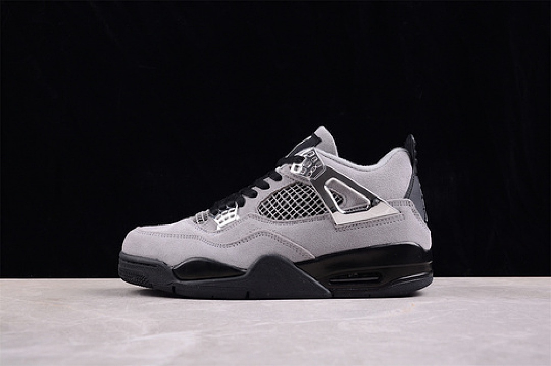 Jordan [AQ9129-005]-[AIR JORDAN 4 RETRO LIGHT IRON ORE/SAIL-NEUTRAL GREY-BLACK-METALLIC (SILVER]), photo 1