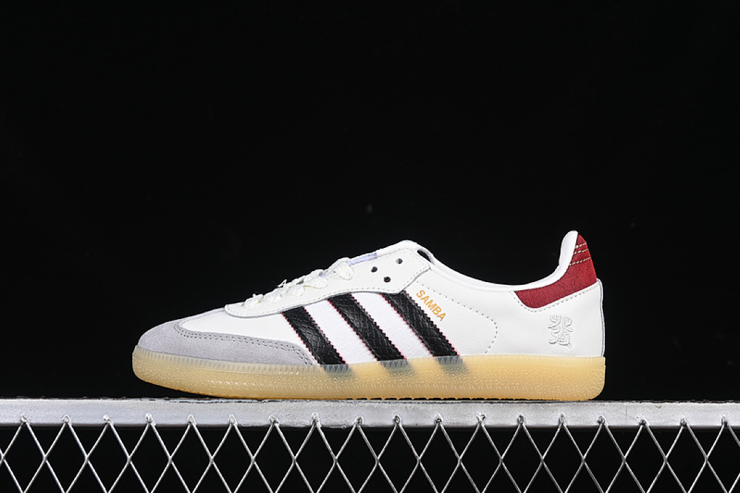 Adidas [JQ5976]-[SAMBA OG YEAR OF THE SNAKE CLOUD WHITE/CORE BLACK/ACTIVE MAROON]-[UNISEX:35-45], photo 1
