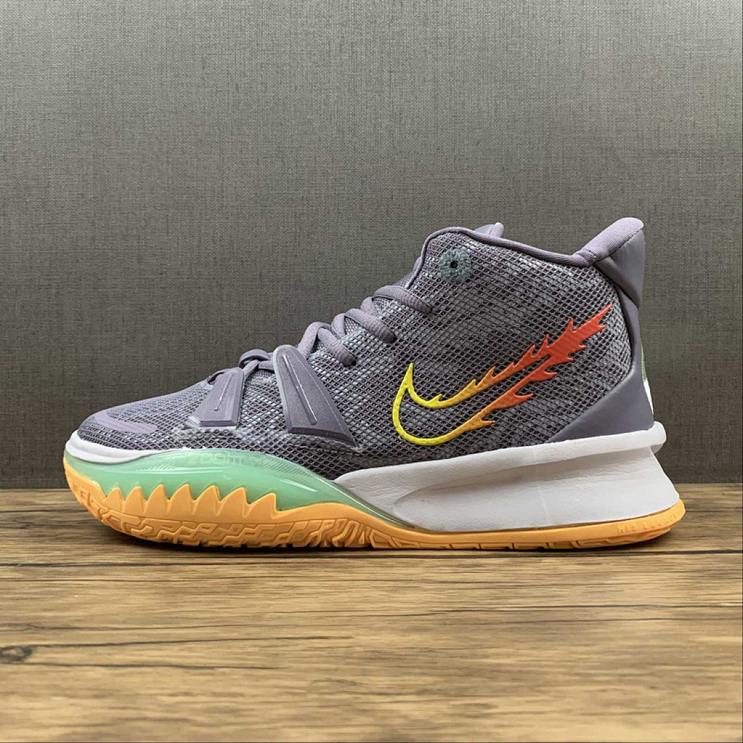 KYRIE 7 EP DAYBREAK/CITRON PULSE/SIREN RED/GHOST · CQ9327-500, photo 1