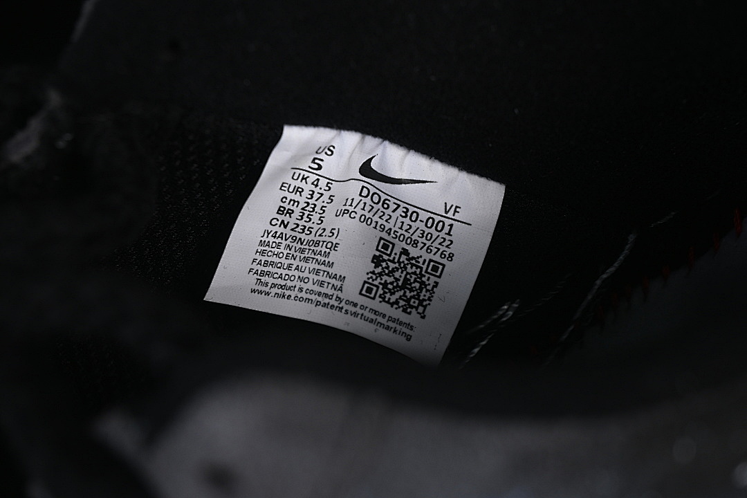 Nike [DO6730-101]-[AIR FORCE 1 07 LOW CASUAL SNEAKERS BLACK/BLUE]-[WOMAN:36-39]-[MAN:40-45] - Image 6