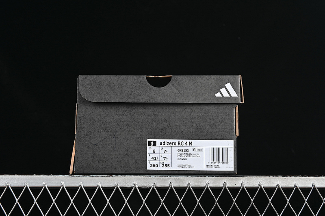 Adidas [GX8152]-[ADIZERO RC 4 M BLACK/GREY/WHITE]-[WOMAN:36-39]-[MAN:40-45] - Image 12