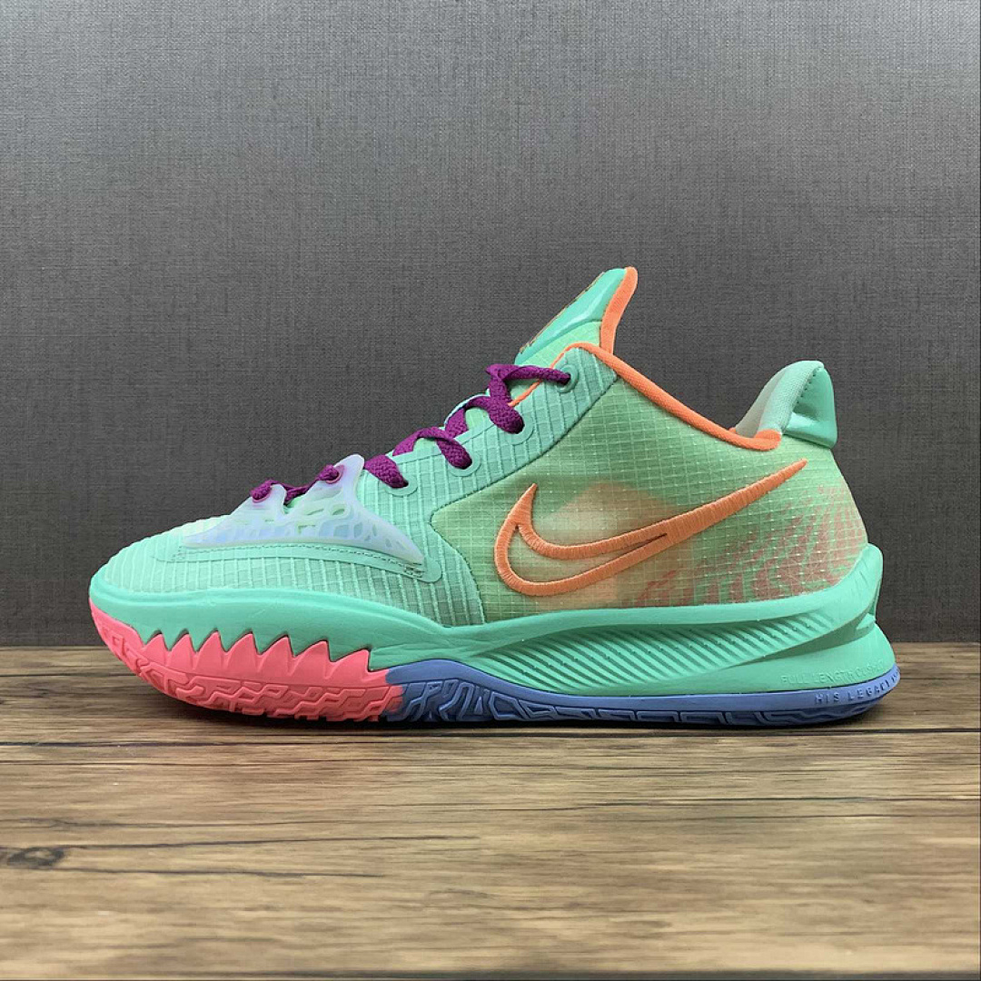 Unbranded [CZ0105-300]-[KYRIE LOW 4 EP KEEP SUE FRESH GREEN GLOW/RED PLUM/METALLIC GOLD/ATOMIC (ORANGE]), photo 1
