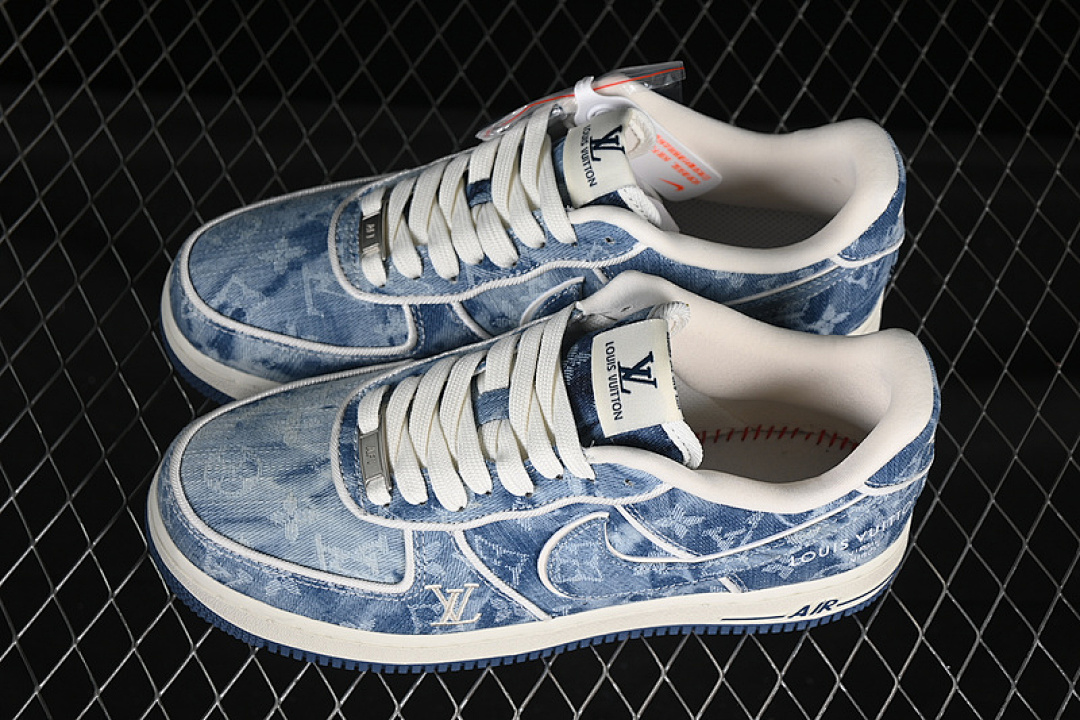 Nike [SC9207-532]-[AIR FORCE 1 07 LOW LV WHITE/BLUE]-[WOMAN:36-39]-[MAN:40-45] - Image 11