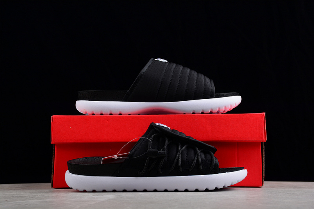 Nike [DC1457-001]-[ASUNA 2 SLIDES BLACK/BLACK/WHITE]-[WOMAN:36-39]-[MAN:40-45] - Image 2