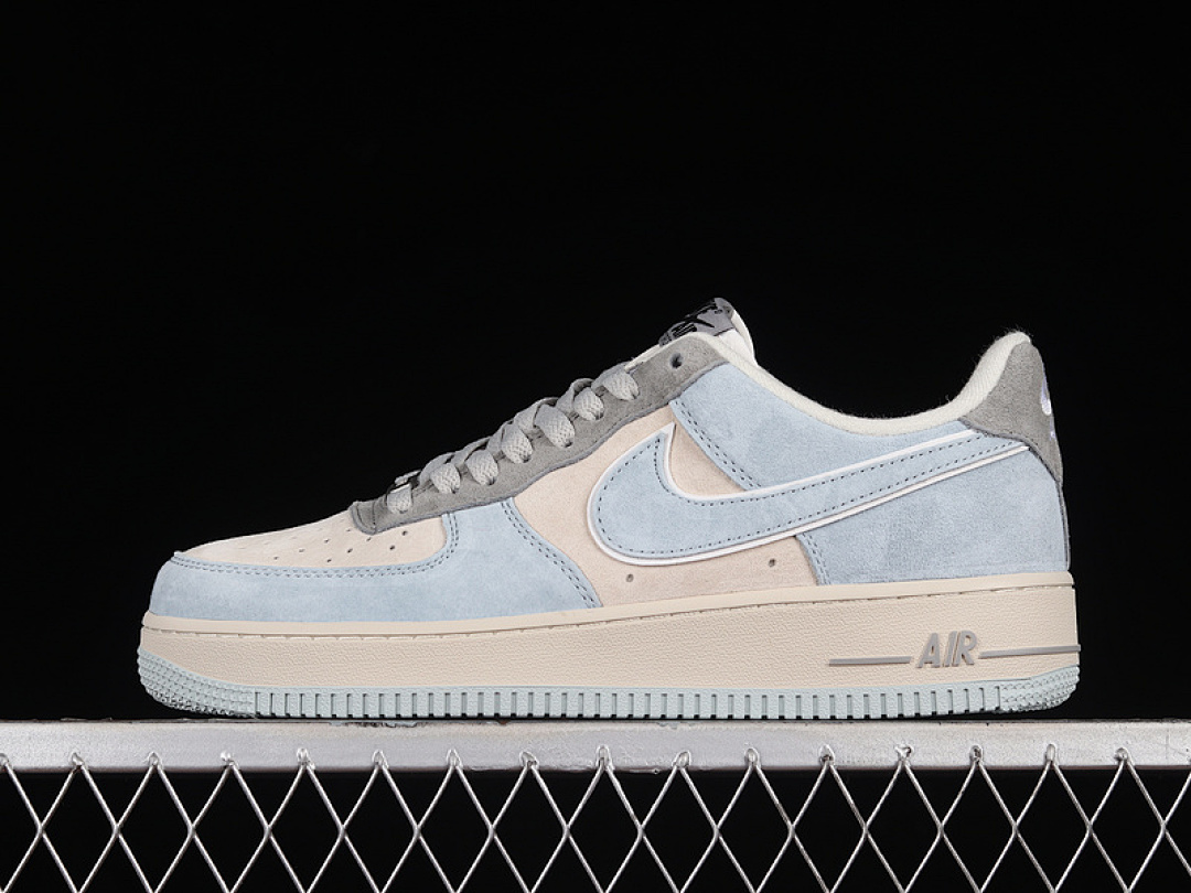 Nike [ZB2121-102]-[AIR FORCE 1 LOW 07 MONTHLY LIME GREY/BEIGE/LIGHT BLUE]-[WOMAN:36-39]-[MAN:40-45], photo 1