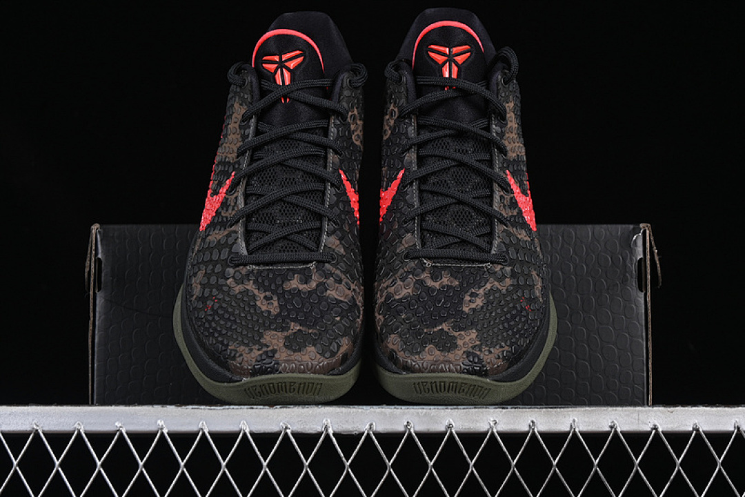 Nike [FQ3546-001]-[KOBE VI PROTRO 6 BLACK/CRIMSON BOG/KHAKI]-[MAN:40-46] - Image 13