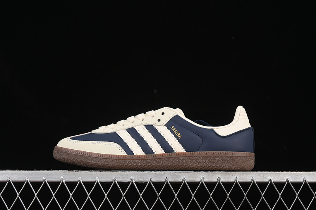 Adidas [IG1968]-[ORIGINALS SAMBA OG NIGHT INDIGO/CREAM WHITE/GOLD METALLIC]-[WOMAN:35-39]-[MAN:40-45], photo 1