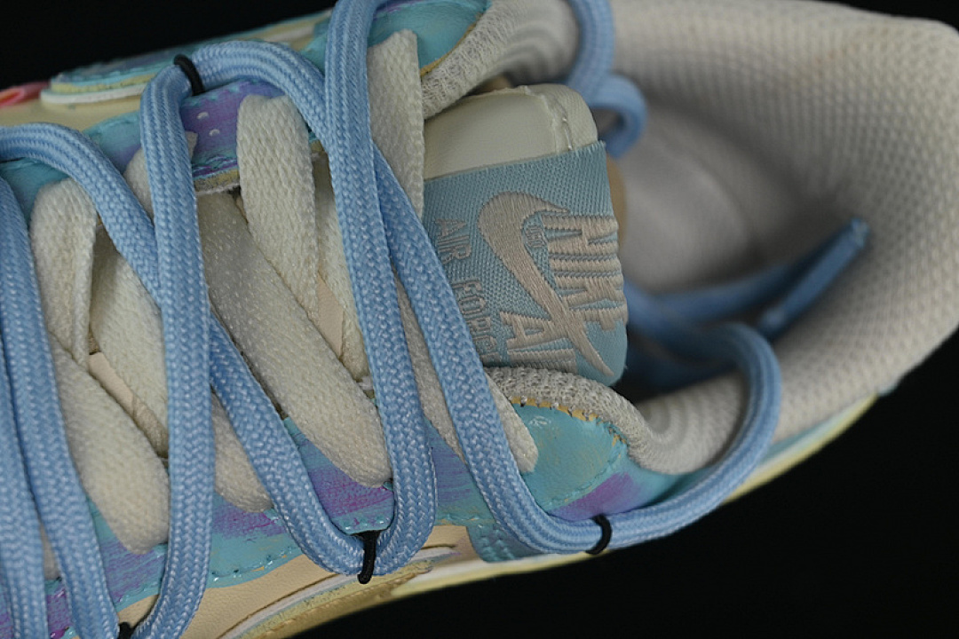 Nike [XL2332-555]-[AIR FORCE 1 07 LOW SWEET DREAM OF SEA SALT BLUE/BEIGE]-[WOMAN:36-39]-[MAN:40-45] - Image 9