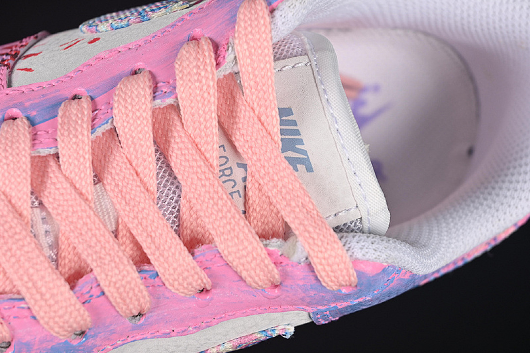 Nike [CZ0377-202]-[AIR FORCE 1 07 LOW PINK DAISY NEBULA PINK/BLUE/WHITE]-[WOMAN:36-39]-[MAN:40-45] - Image 7