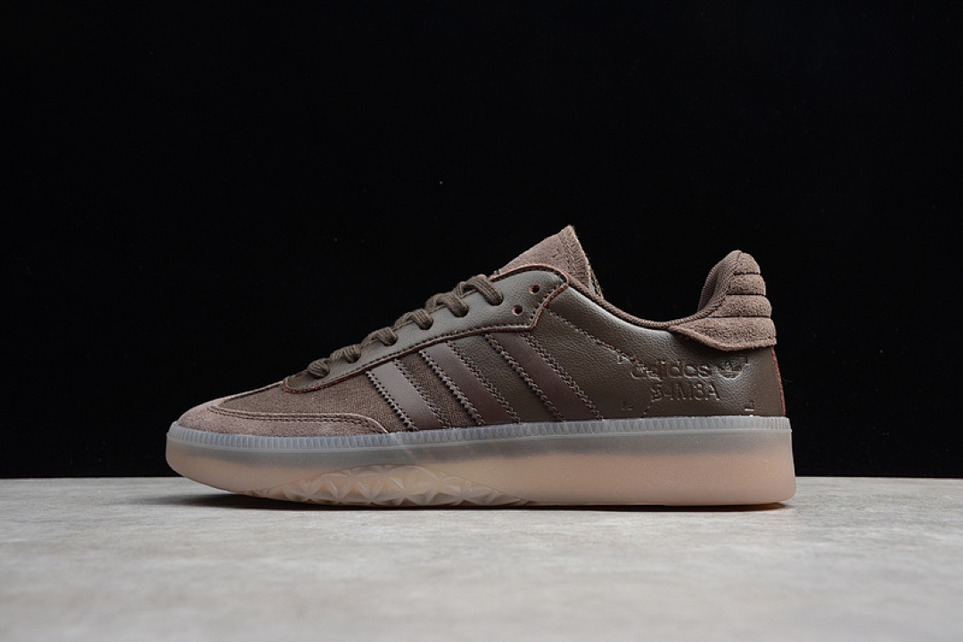 Adidas [D98160]-[SAMBA RM SHOES SIMPLE BROWN/SIMPLE BROWN/GREY FOUR]-[UNISEX:36-45], photo 1