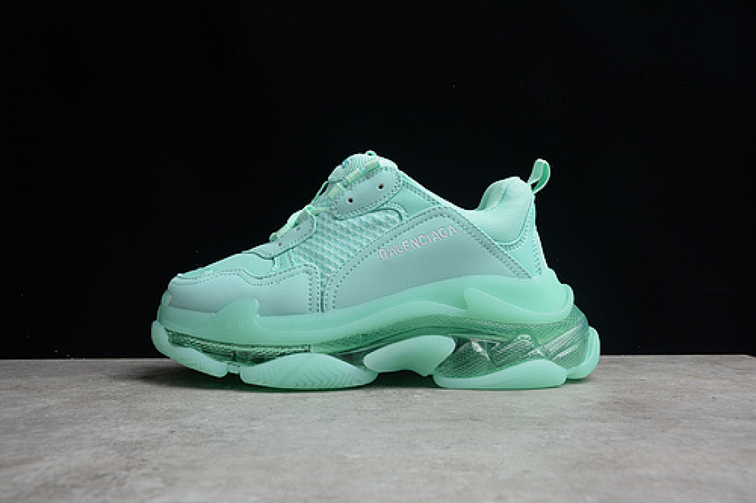 Unbranded [544351-W2GA1-4500]-[BA*LEN*CIAGA TRIPLE S SNEAKERS FRESH GREEN/FRESH GREEN]-[UNISEX:35-46], photo 1
