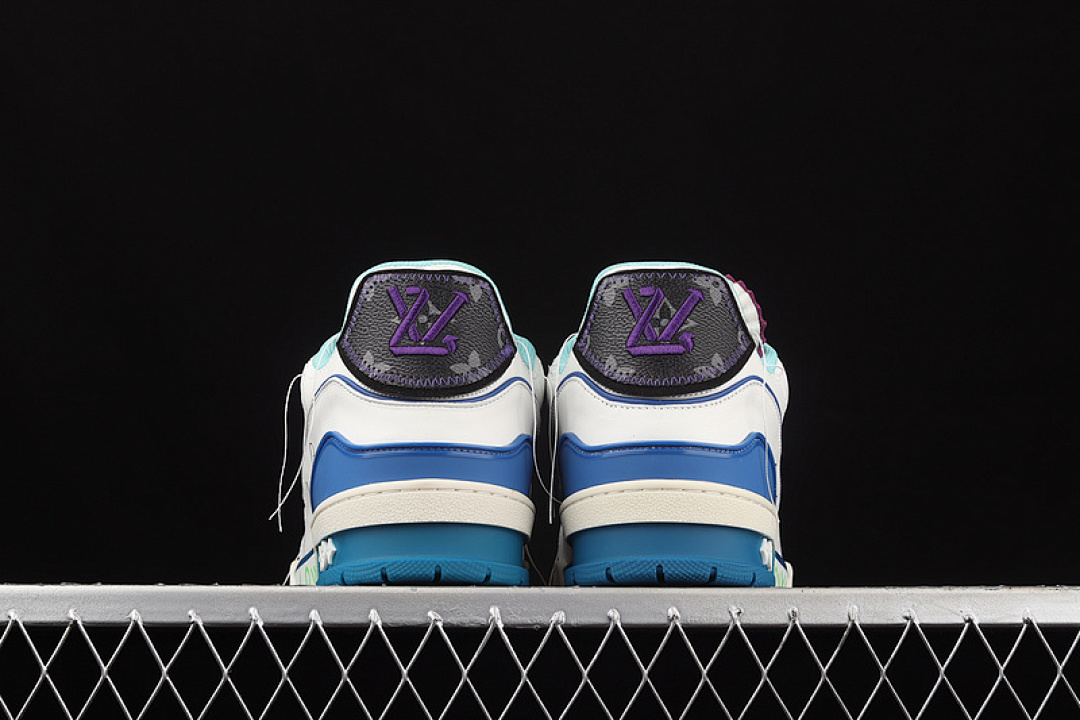 Louis Vuitton [L*V 2021S TRAINER NAVY BLUE/WHITE/MULTI-COLOR]-[MAN:38-45] - Image 14