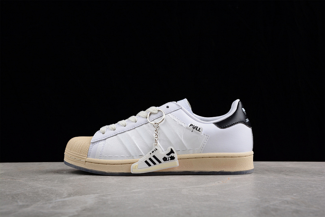 Unbranded [HQ3612]-[TAEGEUKDANG X SUPERSTAR COOKIES AMONG CLOUD WHITE/CORE BLACK/ECRU TINT], photo 1