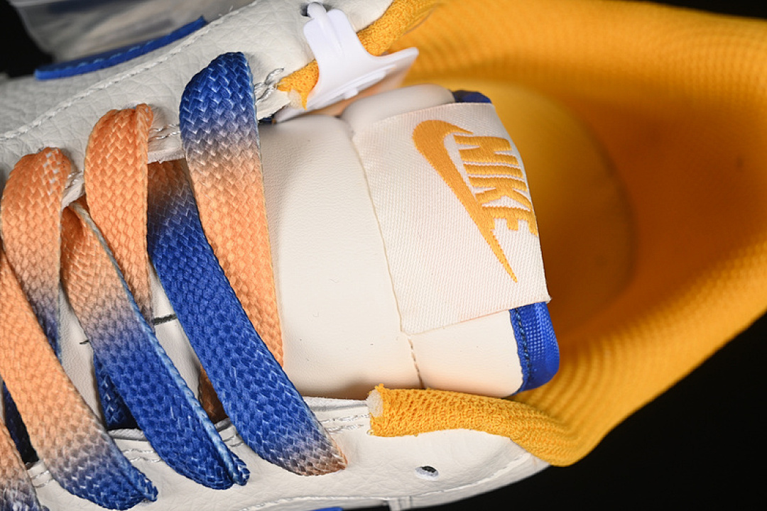 Nike [CS5288-005]-[AIR FORCE 1 07 LOW NBA WHITE/BLUE/YELLOW]-[WOMAN:36-39]-[MAN:40-45] - Image 10