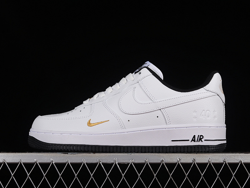 Nike Nike AIR FORCE 1 07 LOW BLACK/WHITE · DD1225-001, photo 1