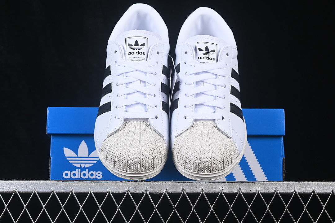 Unbranded [KK0427]-[SUPERSTAR LO SHELL-TOE CASUAL SHOES WHITE/PURE WHITE]-[WOMAN:35-39]-[MAN:40-45] - Image 12