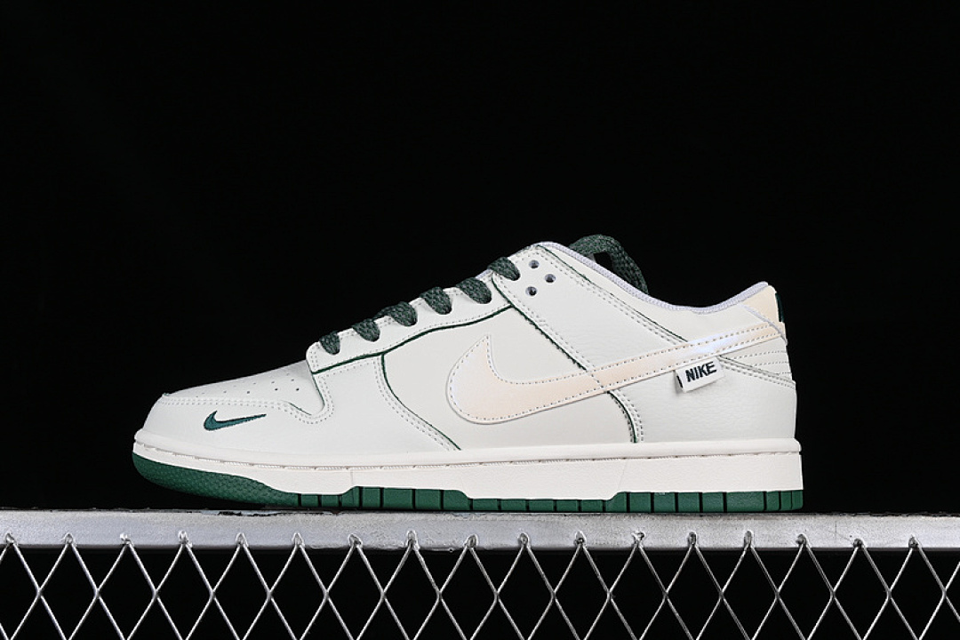 Unbranded [KK0517-006]-[SB DUNK LOW WHITE/BEIGE/GREEN]-[WOMAN:36-39]-[MAN:40-45], photo 1