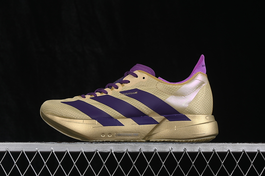 Adidas Adidas LIGHT AND LOW TOP RUNNING SHOES BROWN/PURPLE/BLACK · JR7410, photo 1