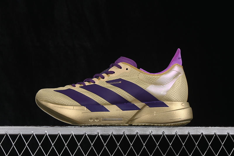 Adidas Adidas LIGHT AND LOW TOP RUNNING SHOES BROWN/PURPLE/BLACK · JR7410, photo 1