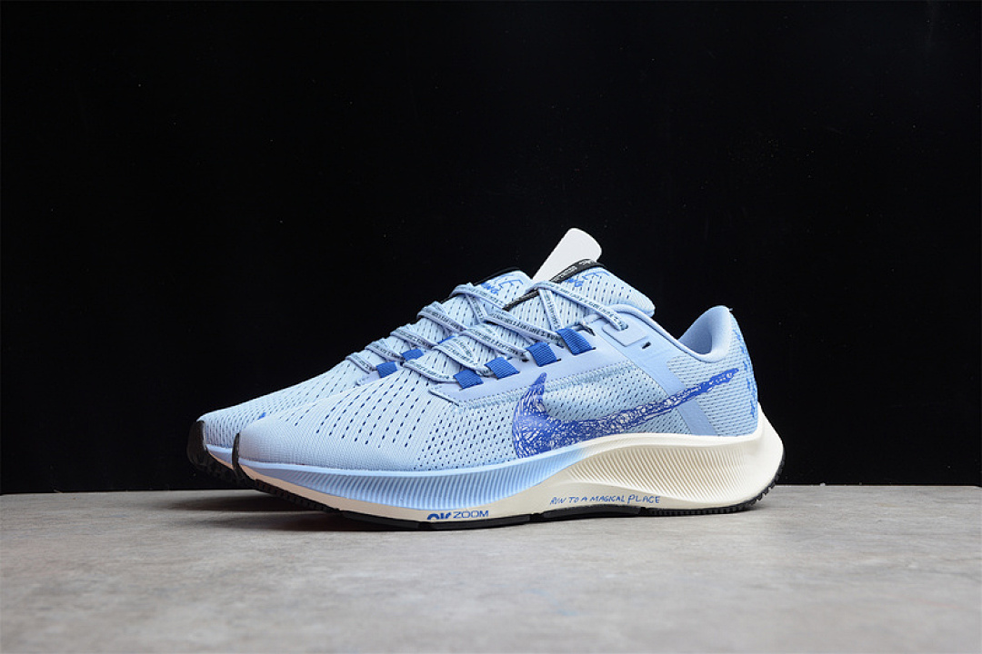 Nike [DM1610-400]-[AIR ZOOM PEGASUS 38 NATHAN BELL GREY/NAVY/SAIL]-[MAN:39-45] - Image 14