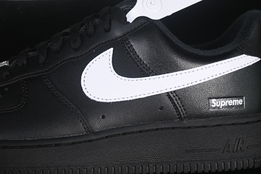Nike [CU9225-002]-[AIR FORCE 1 LOW BLACK/WHITE/BLACK]-[WOMAN:36-39]-[MAN:40-45] - Image 8