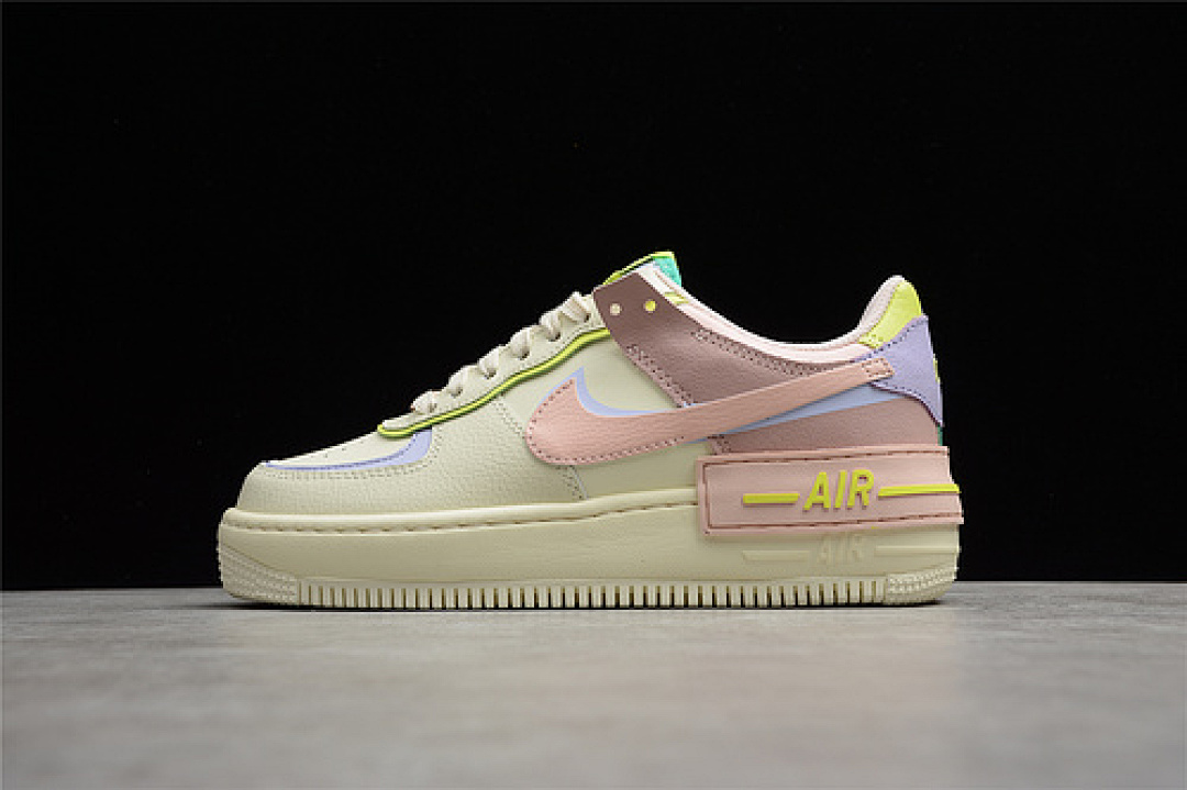 Nike Nike AIR FORCE 1 SHADOW CASHMERE/PURE VIOLET/PINK OXFORD/PALE CORAL · CI0919-700, photo 1