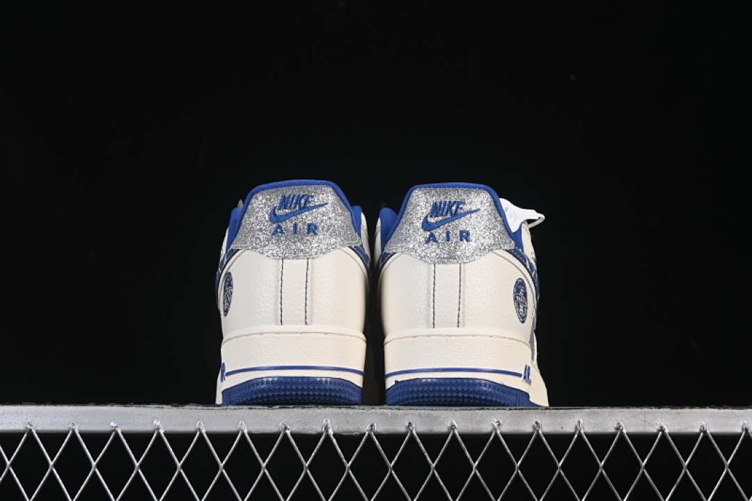 Nike [DD1982-306]-[AIR FORCE 1 07 LOW CASUAL SNEAKERS NAVY BLUE/WHITE]-[WOMAN:36-39]-[MAN:40-45] - Image 13