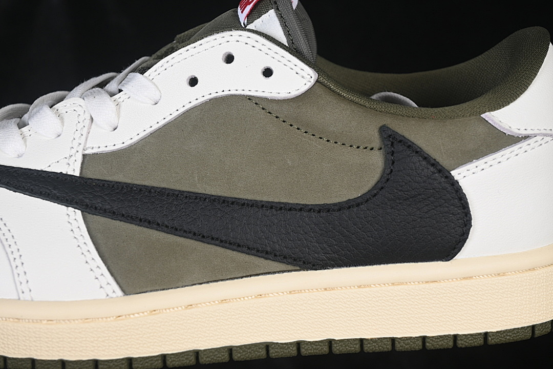 Jordan [DM7866-200]-[TRAVIS SCOTT AIR JORDAN 1 LOW OG WHITE/GREEN]-[WOMAN:36-39]-[MAN:40-48.5] - Image 8