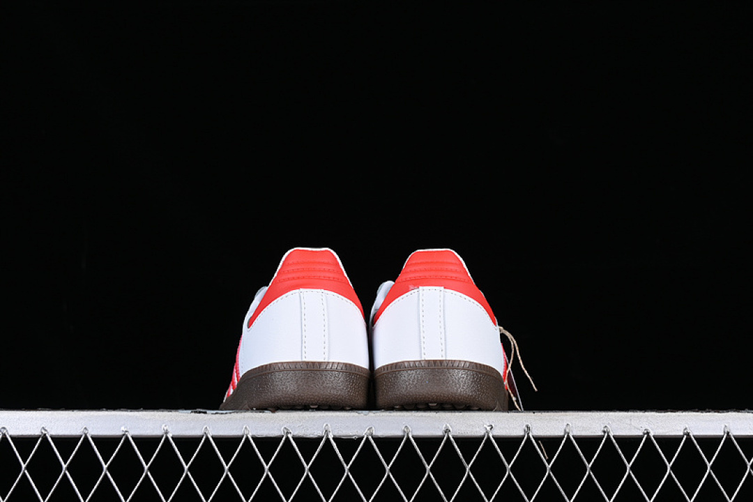 Adidas [IG1025]-[ADIDAS SAMBA VEGAN WHITE/REDK]-[WOMAN:36-39]-[MAN:40-45] - Image 13