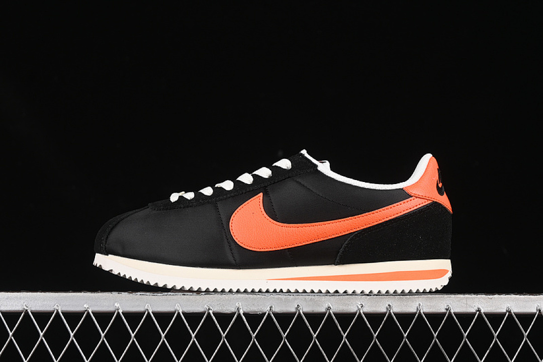 Unbranded [HF0263-003]-[CLASSIC CORTEZ LEATHER BLACK/SAIL/MUSLIN/SAFETY ORANGE]-[UNISEX:35.5-45], photo 1