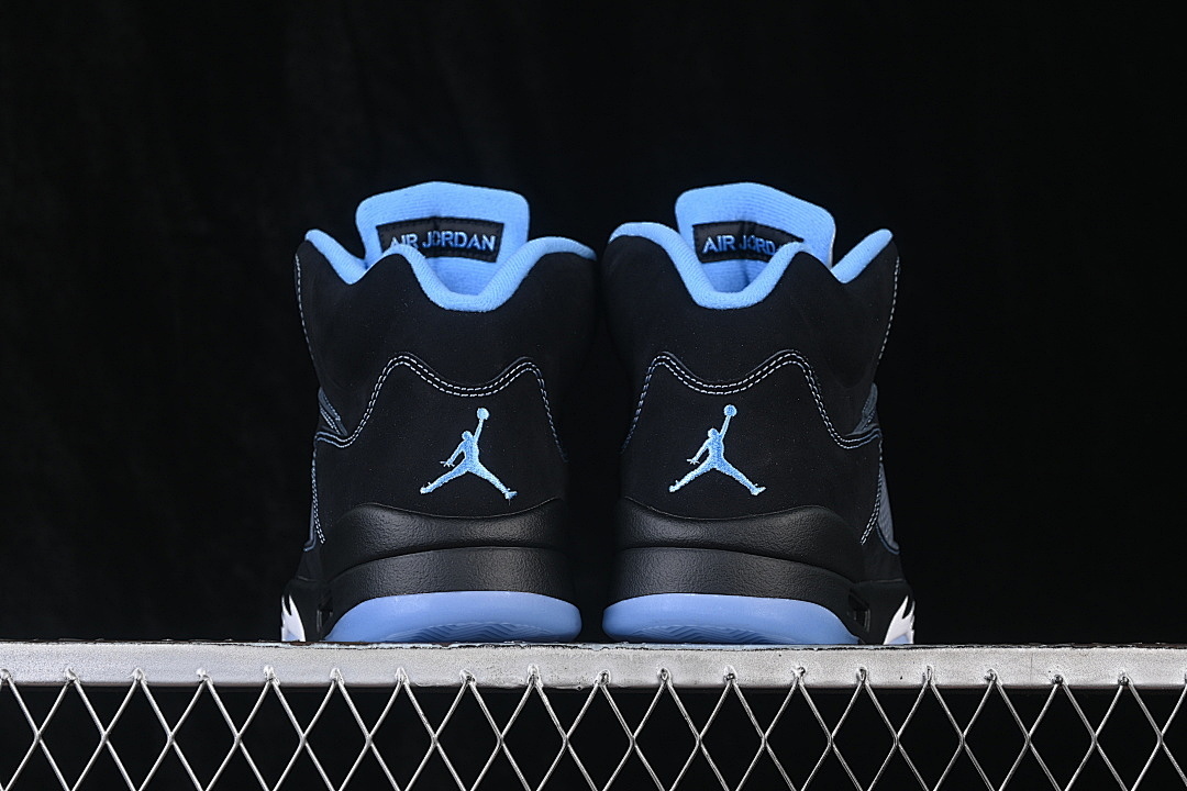 Unbranded [DD0587-008]-[JORDAN 5 RETRO BLACK/UNIVERSITY BLUE/WHITE]-[WOMAN:36-39]-[MAN:40-48.5] - Image 14