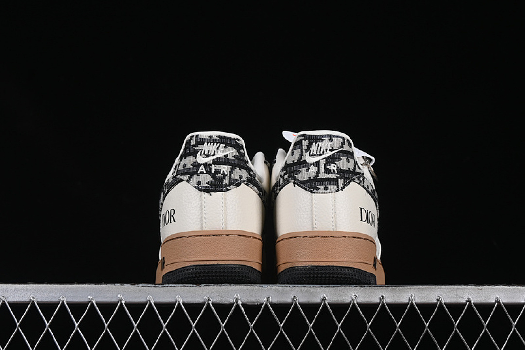 Nike [KK1988-048]-[AIR FORCE 1 07 LOW BLACK/GREY/WHITE/BROWN]-[WOMAN:36-39]-[MAN:40-45] - Image 14
