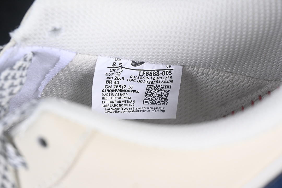 Nike [LF6688-005]-[AIR FORCE 1 07 LOW CASUAL SNEAKERS BEIGE/BLACK]-[WOMAN:36-39]-[MAN:40-45] - Image 5