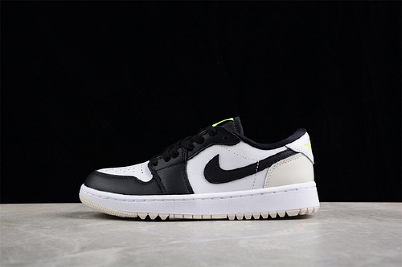 Jordan AIR Jordan 1 LOW GOLF WHITE/BLACK/PHANTOM/VOLT · DD9315-108, photo 1