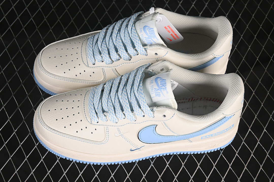 Nike [CW2288-111]-[AIR FORCE 1 07 LOW WHITE/BLUE]-[WOMAN:36-39]-[MAN:40-45] - Image 11