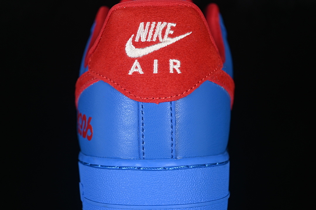 Nike [DF0188-128]-[AIR FORCE 1 07 LOW CASUAL SNEAKERS NAVY BLUE/RED]-[WOMAN:36-39]-[MAN:40-45] - Image 7