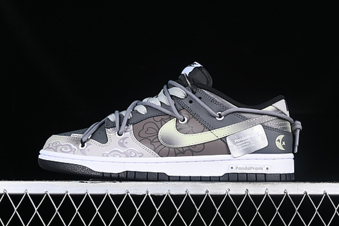 Unbranded [FD1232-001]-[SB DUNK LOW LOT TIDE BLACK/WHITE/BLACK/WHITE/GREY]-[WOMAN:36-39]-[MAN:40-46], photo 1
