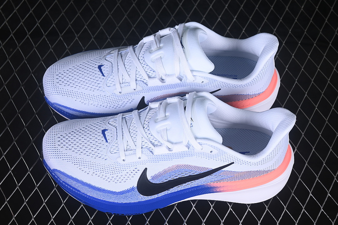 Nike [IB1873-105]-[AIR ZOOM PEGASUS 42 BREATHABLE RUNNING SHOES BLUE/PINK]-[WOMAN:36-39]-[MAN:40-46] - Image 10