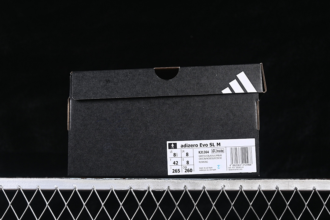 Adidas [KJ1364]-[EVO SL ULTRA LIGHT BREATHABLE AND SHOCK-ABSORBING SHOES BLACK/GREY]-[WOMAN:39]-[MAN:4 - Image 11