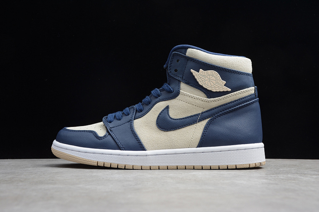 Jordan [AQ9331-401]-[AIR JORDAN 1 HIGH RETRO NAVY BLUE/WHITE]-[WOMAN:36-39]-[MAN:40-47], photo 1