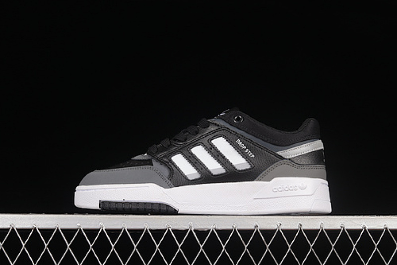 DROP STEP LOW BLACK/DARK GREY/WHITE · GW9733, photo 1