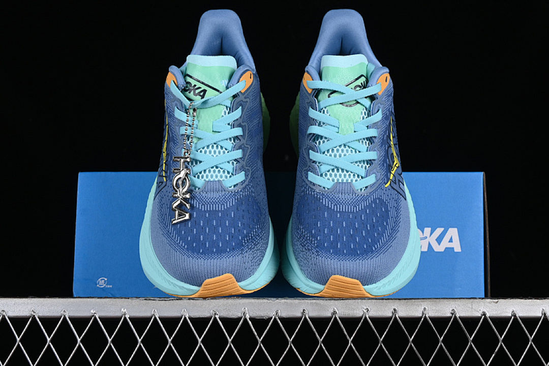 Chanel [1147790 DDW]-[HOKA ONE MACH 6 BLUE/GREEN]-[WOMAN:36-39]-[MAN:40-45] - Image 13