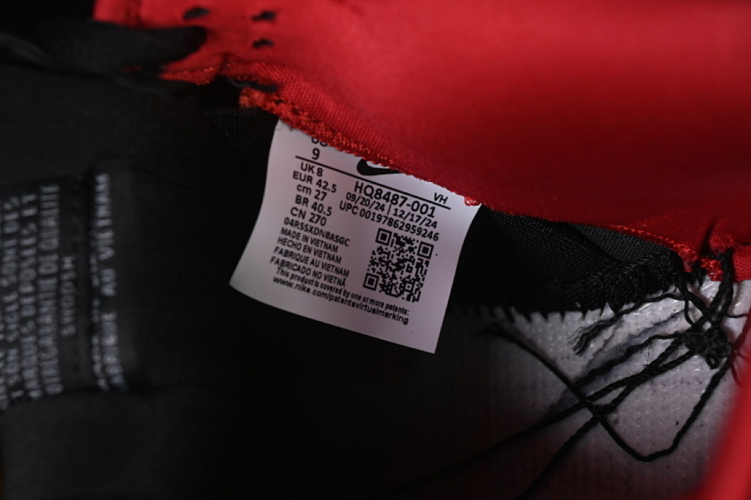 Unbranded [HQ8487-001]-[SUPREME X DUNK LOW JOINTLY TOP CASUAL SNEAKERS BLACK/RED]-[MAN:40-47.5] - Image 5