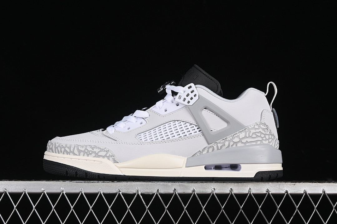 Jordan [HQ1191-011]-[JORDAN SPIZIKE LOW AJ PHOTON DUST/SAIL/LIGHT SMOKE GREY]-[UNISEX:36-47.5], photo 1